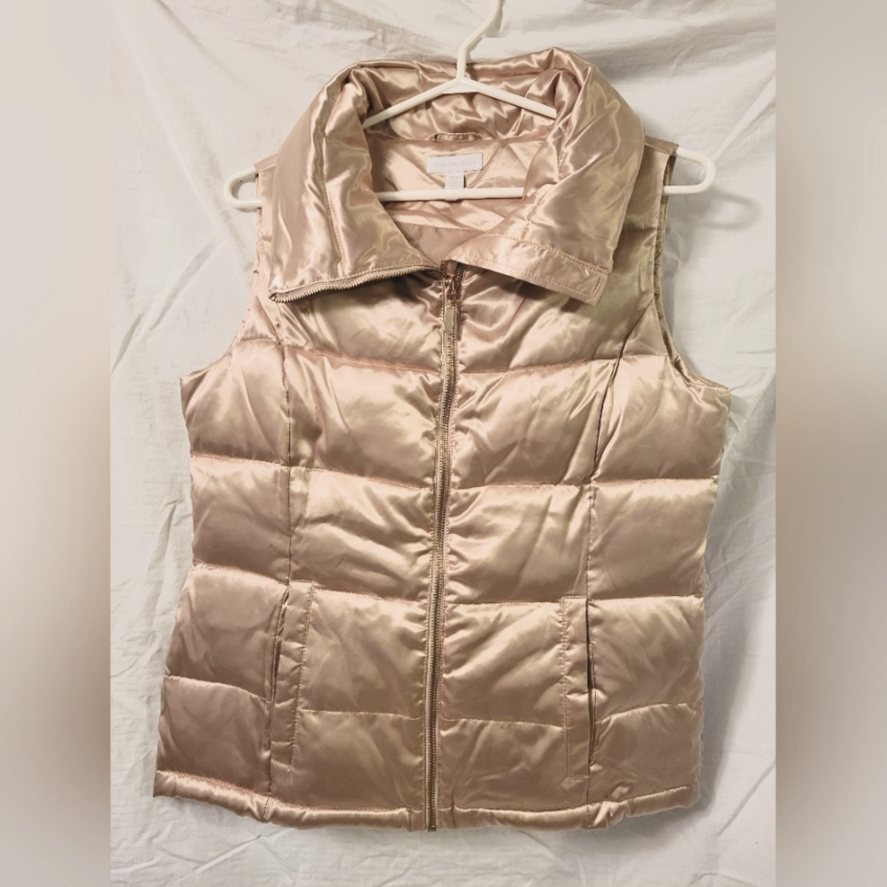 Charter Club Puffer Vest in Gold